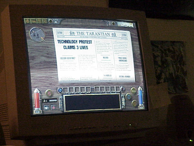 The game’s newspaper system can offer quests or detail events tat you have been involved in.