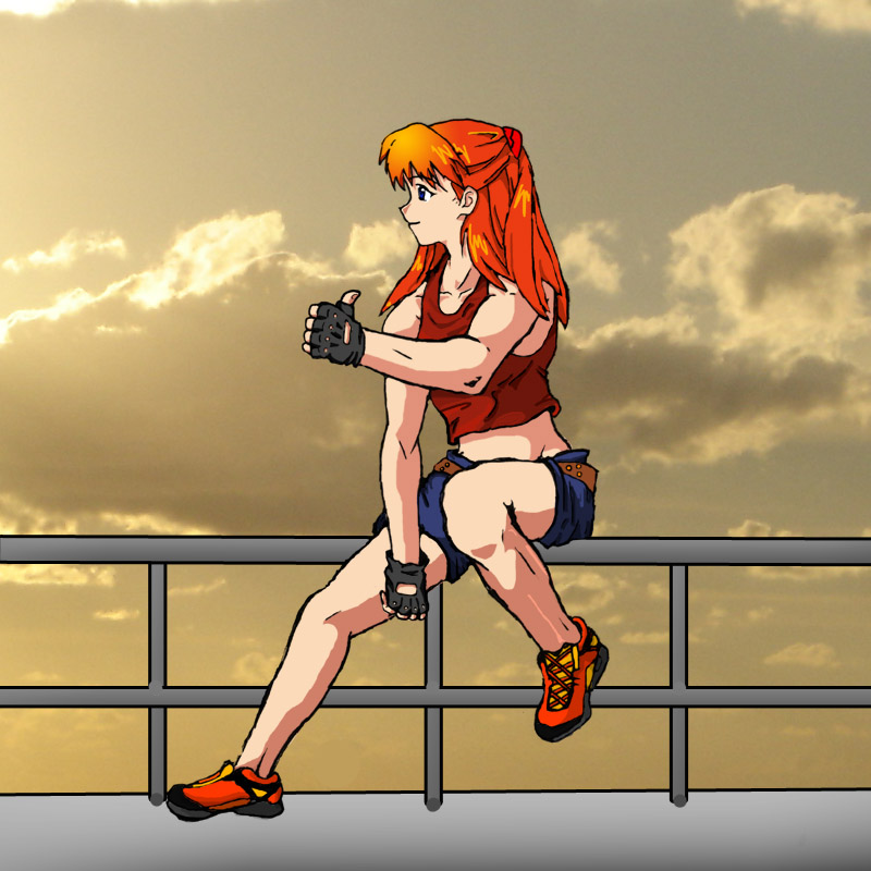 Рыжая девчонка