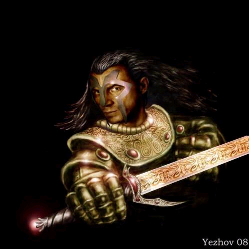 Воин в маске