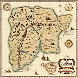 map arcanum